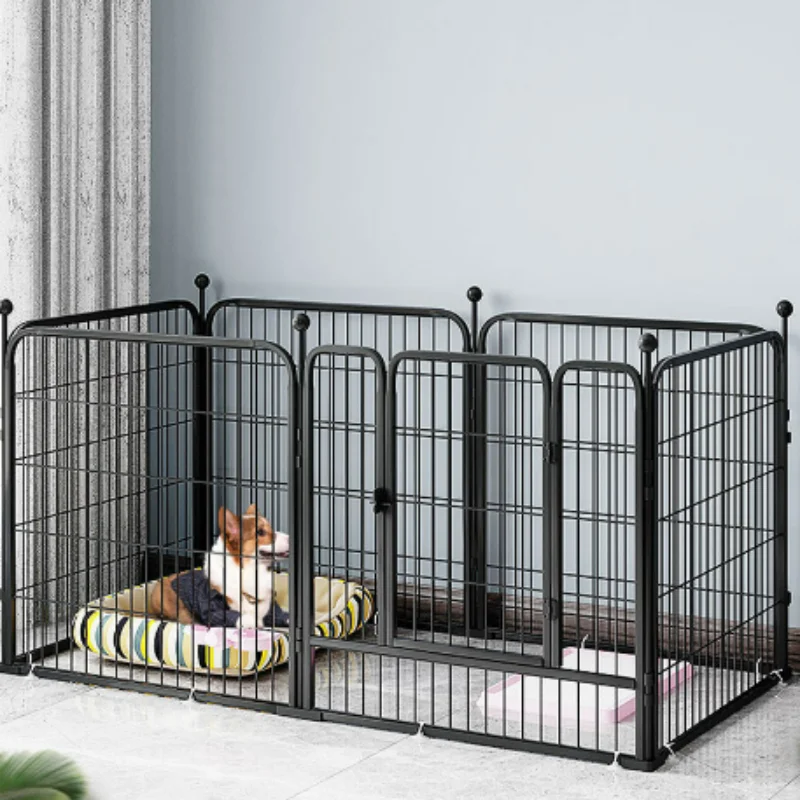 Dog playpen Heavy Duty Metal Wire Dog Fence Panel Outdoor For Large Dogs