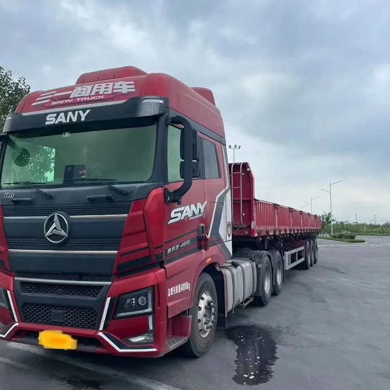 Hot sell Used  trailer truck 40 ton Tipper Dump Truck for sale