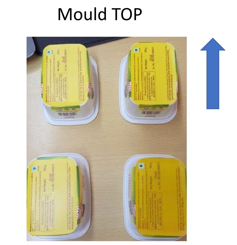 200mL Clear Plastic PP Ice Cream Yogurt  IML Cup Injection Mould