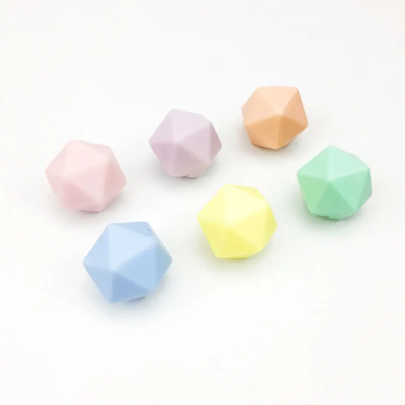 Keychain Custom Bracelet Teething Wholesale Focal 19mm Letter Character New 14mm Wristlet Silicone Beads For Pen Jewelry Making