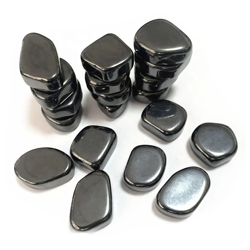 Magnetic stone black Ferrite magnet Polishing Irregular Olivine Magnet Cube Magnetic Ball Magnets