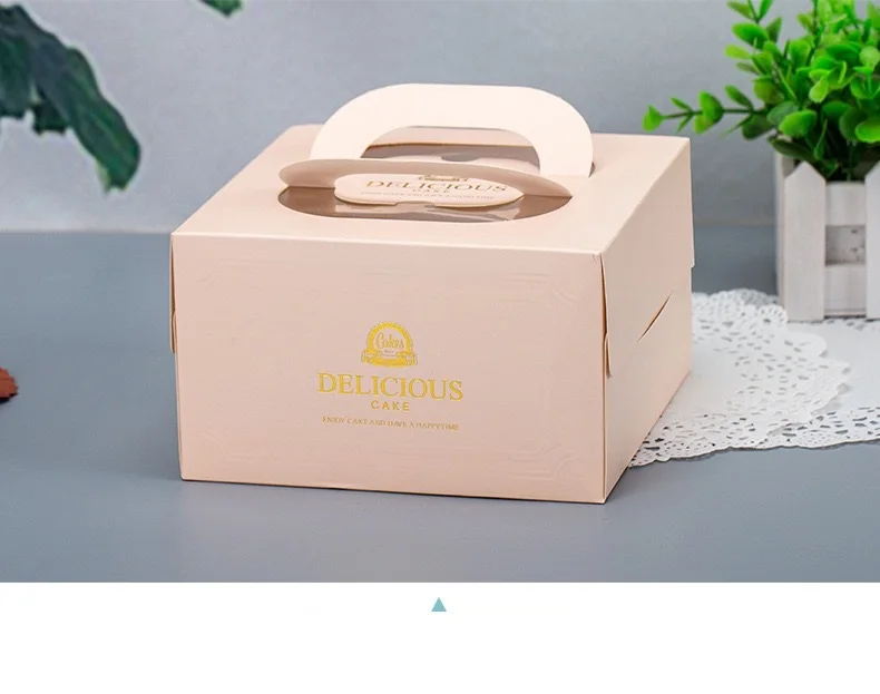 
Custom Handle Craft paper box Gift Paper Packaging Jewelry Round Packing Paper Box 