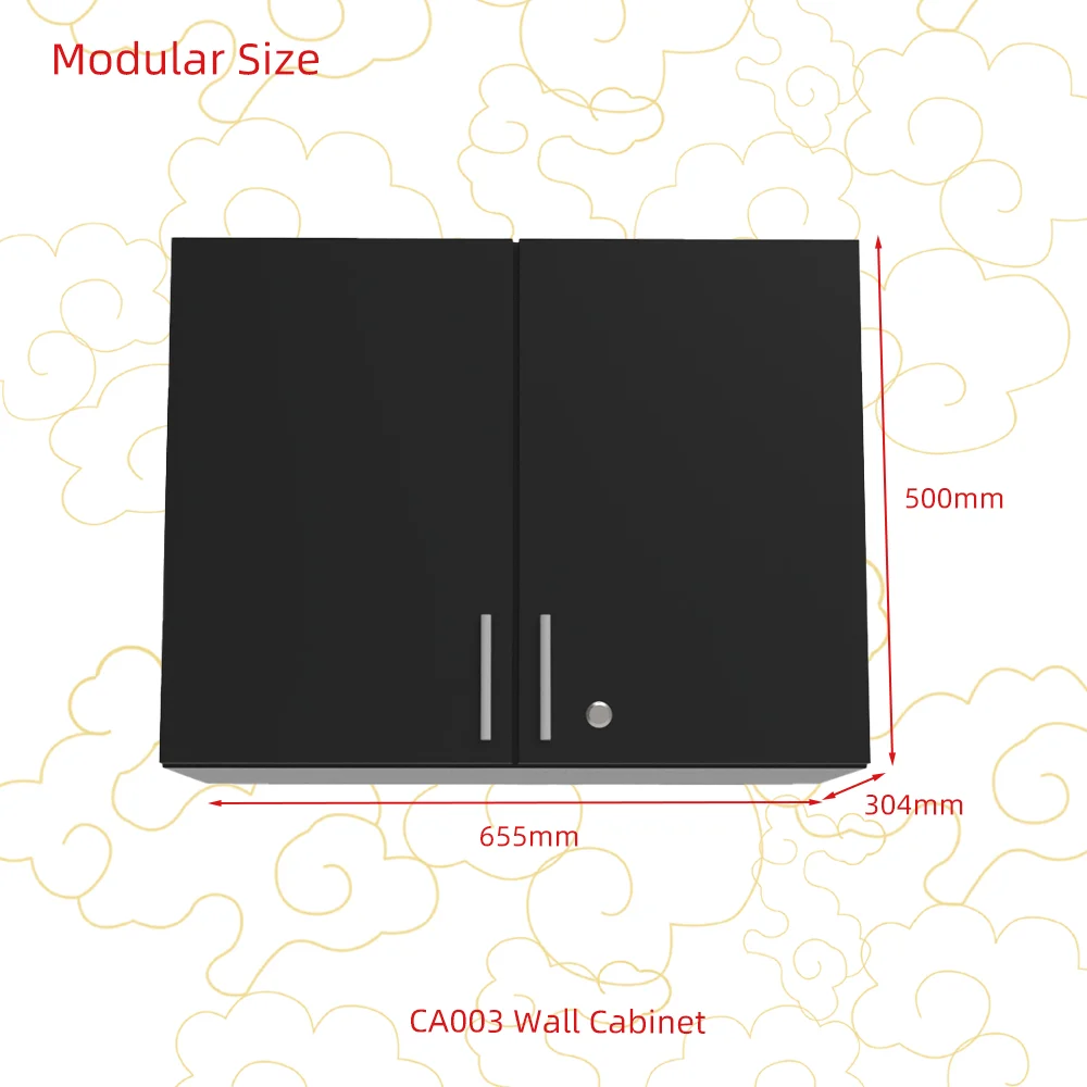 Garage combination cabinet slat wall storage system cabinet steel modular cabinets