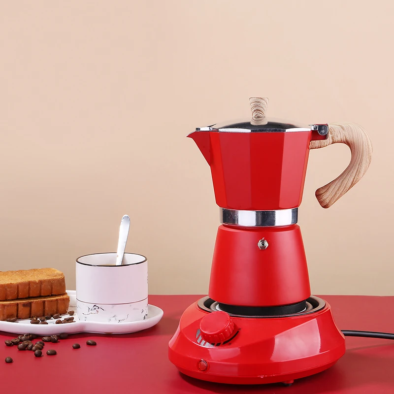 New Design Customized ODM OEM Coffee Pot Classical Aluminum Espresso coffee maker Moka Pot