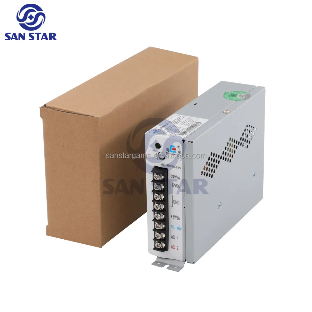 Arcade Game Machine 16A Power Supply Dual Output Power Supply 16A For Game Machine Power Supply