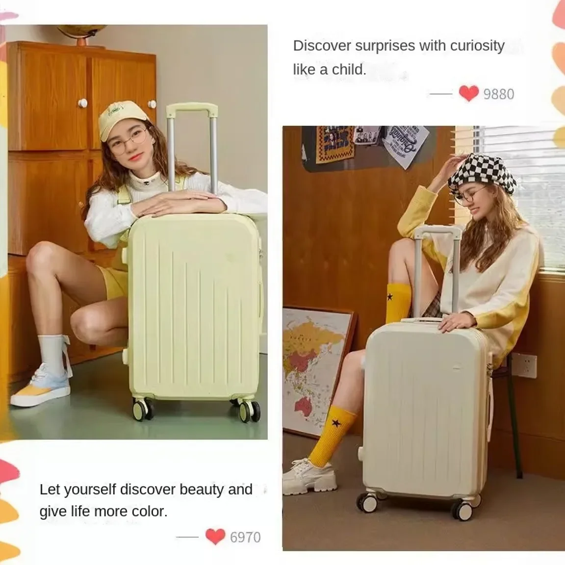 Aluminum bags carry de duffle electric extra foldable leather luggage maletas on scooter sets suitcases travel valises voyage