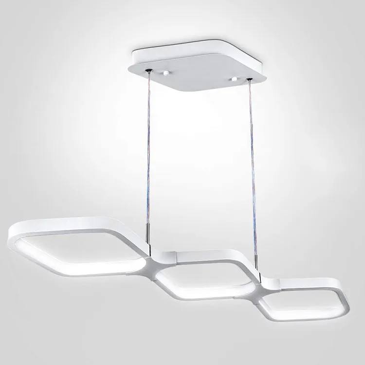 High quality indoor led pendant ceiling light modern simple led chandeliers and lamps for office