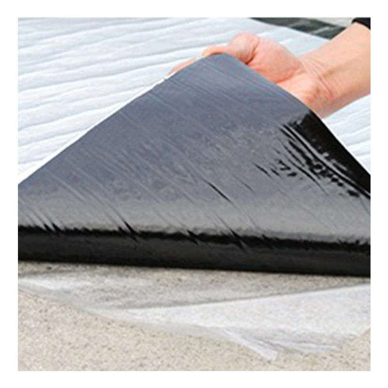 Modern Self-Adhesive 1.2mm-3mm Steel Roof Membrane SBS PE Rubber Bitumen Asphalt for Water-Proof Roll on Warehouses & Basements