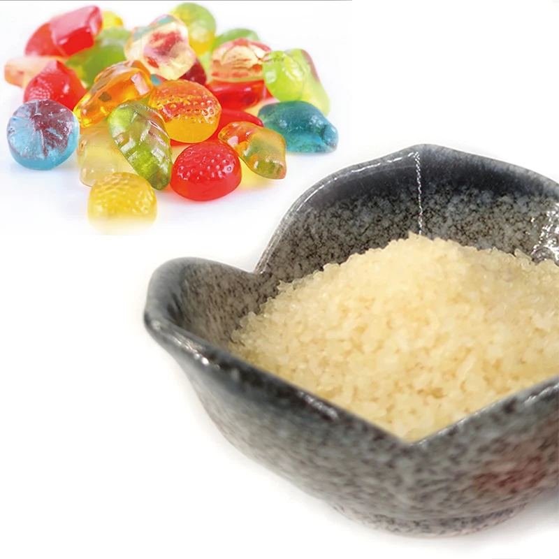 Bovine Fish Gelatin Edible Food Grade Powder 160/200/280 Bloom Halal Gelatine 25Kg Bag Powder Gelatin