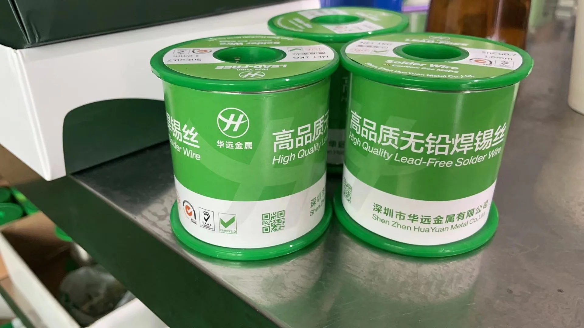 PCB Selective Wave Soldering Sn99.3/Cu0.7 SOLID Solder Wire No Rosin Tin Solder Wire 0.8mm Lead Free Tin Wire