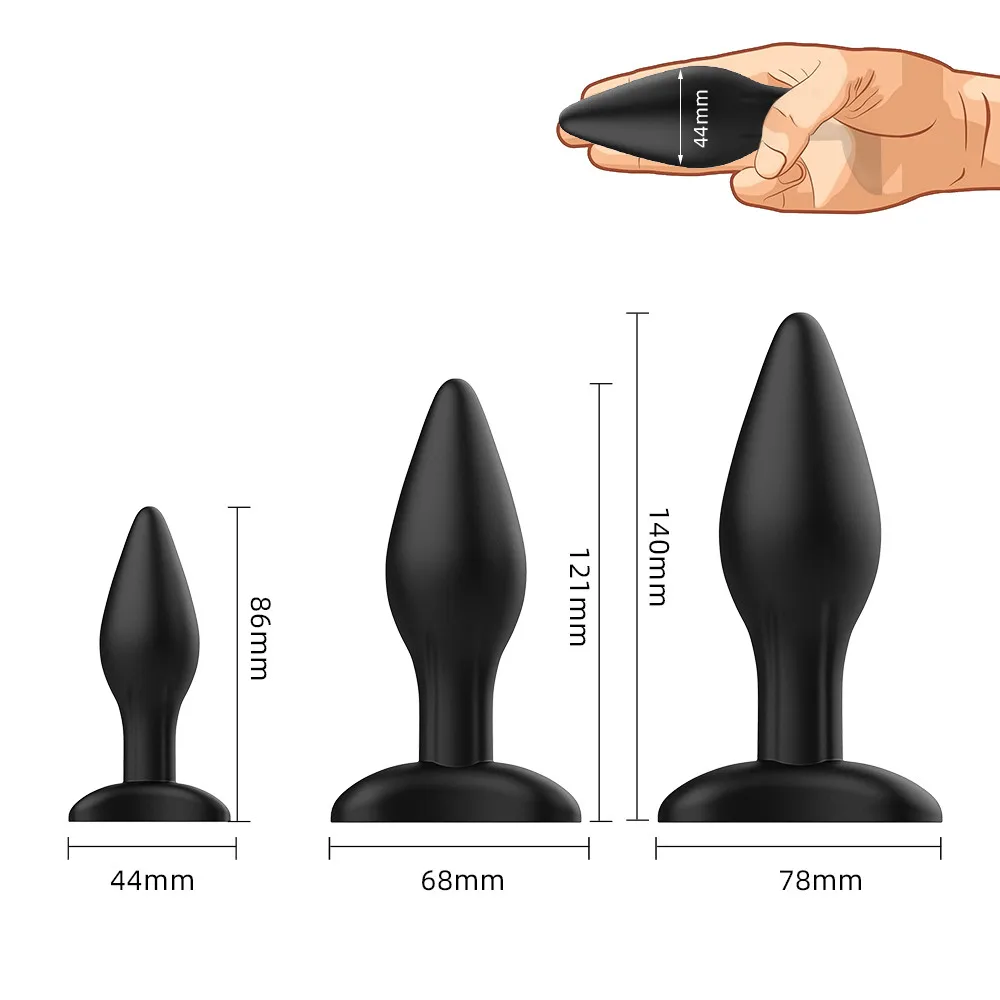 Butt plug adult sex toy High-quality adult  Best selling sex toys Anal Plugs Set  For Man/Male sex doll india Expansor Anal