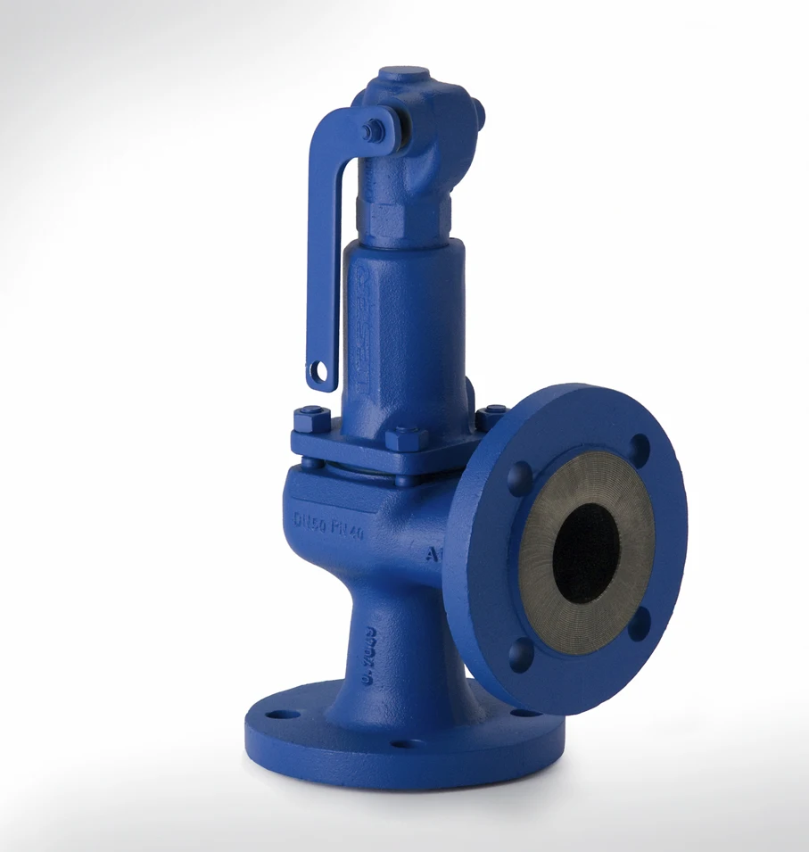 
spring loaded full lift open flanged safety valves for highly corrosive application 