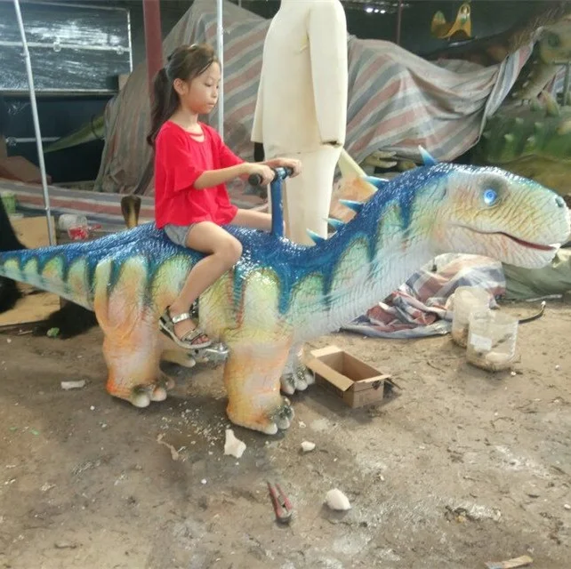 Amusement Park Kids Playground Battery Dinosaur Rides