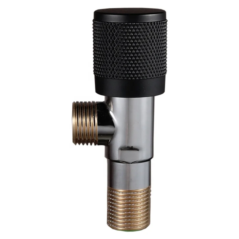Hot sell new design wholesale brass cartridge triangle valve wash basin angle valve for toilet