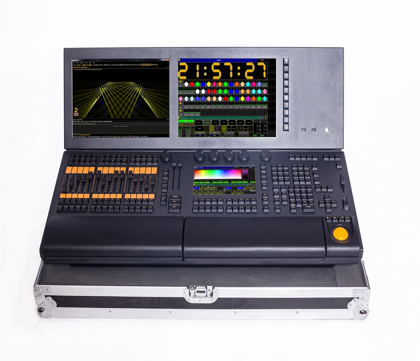Factory Wholesale DMX512 Controller Grand MA2 Lighting Console with Windows10 system For dj Party Wedding
