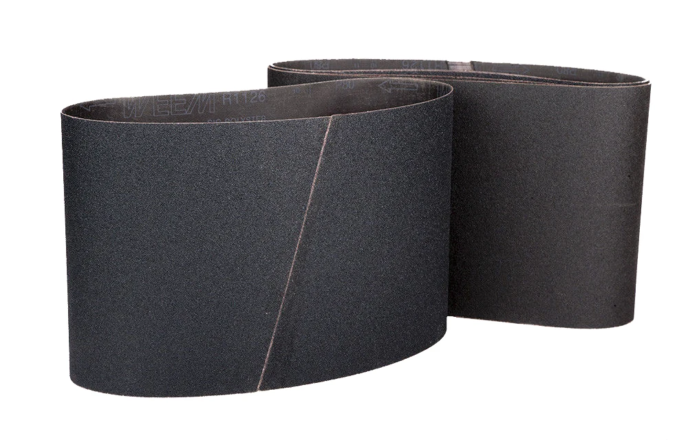 30x533mm 60/80/120/180/240 Grits Black Silicon Carbide Abrasive Sanding Belts for Polishing Grinding