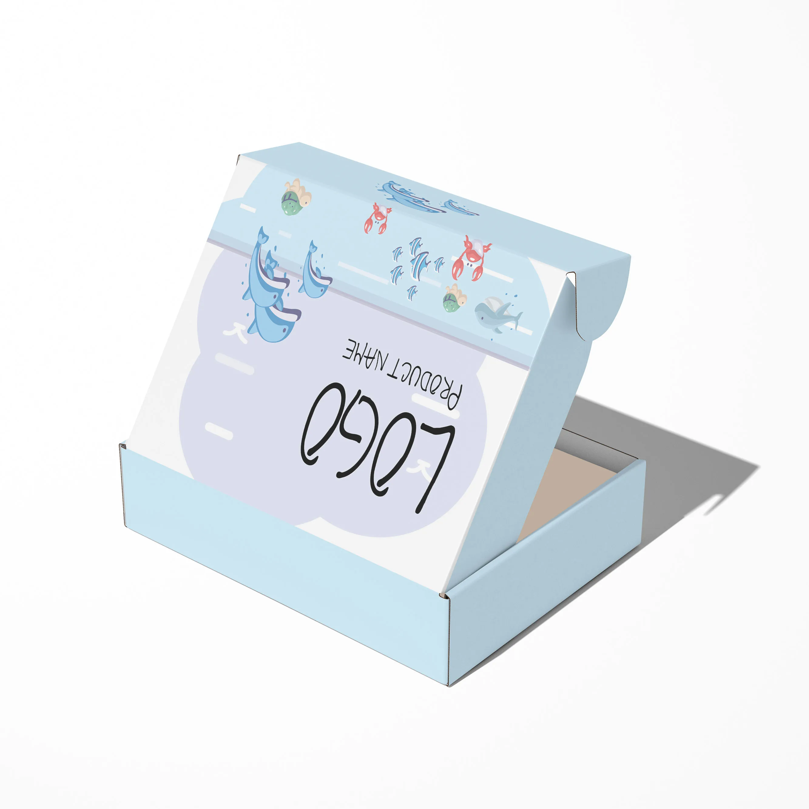 Baby Products Paper Packaging Box Customization Infant Clothes Socks Shoes Towels Blankets Toys Gift Box Free design