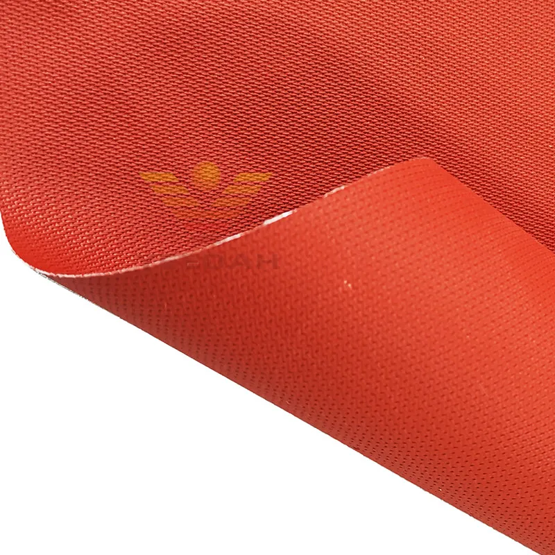 Fireproof silicone coated fiber glass fabric for welding protection