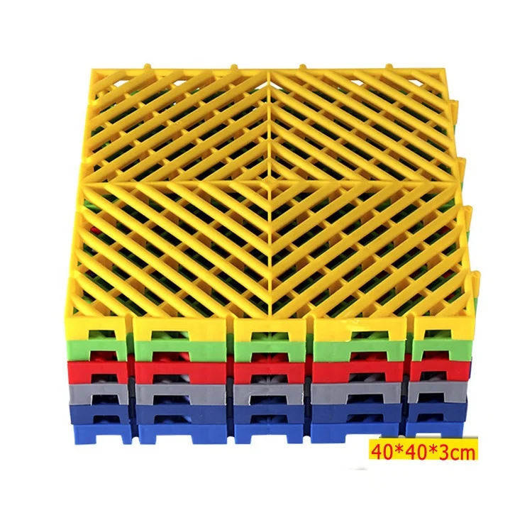 Plastic Waterproof floor Block tile Garage Floor Tiles