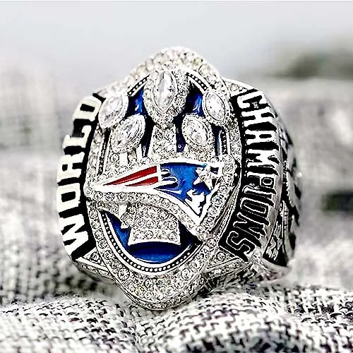
2016 New England Patriots Championship Ring For Fan Collection 