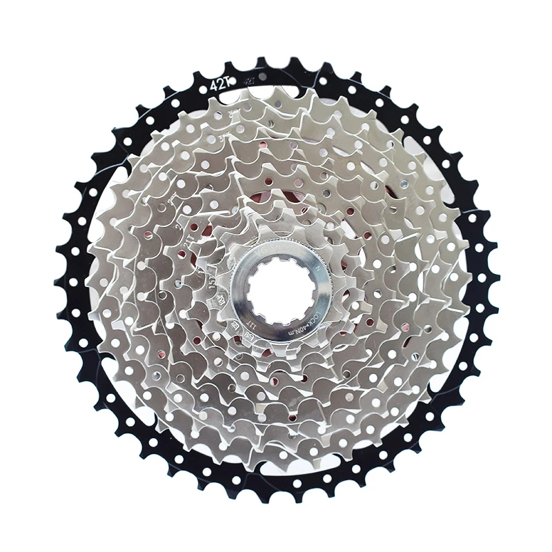 VG SPORTS 10 Speed 11-42T Mountain Bike Cassette Separate Freewheel Aluminum Bracket Sprocket Bicycle FreeWheel