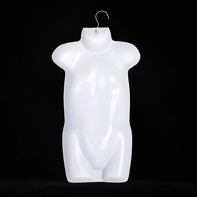 Wholesale Half Body Color Velvet Child Mannequin Kids Mannequins Clothing Store Children's Model Props Display Stand