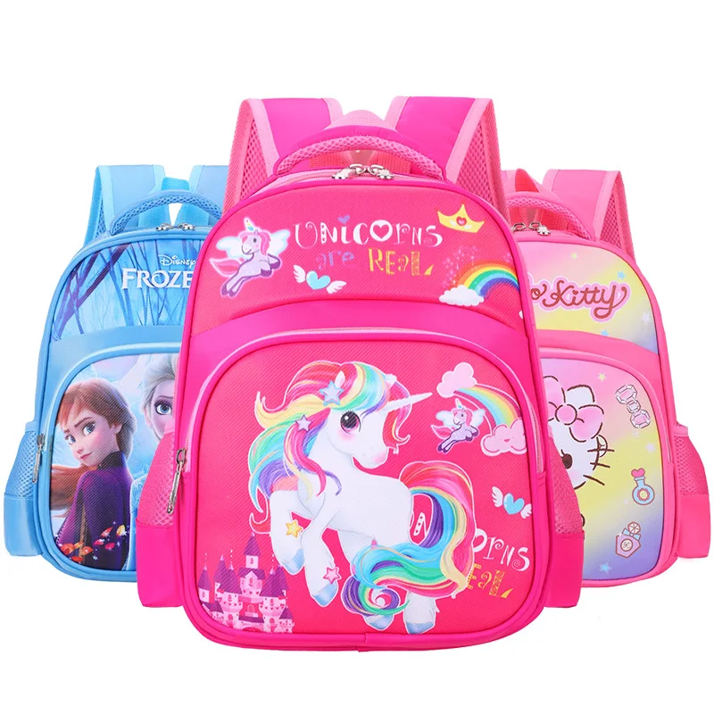 Wholesale cartoon Girl School Bag Backpack for Teenager Girl Fashion Schoolbag Waterproof Custom Geometric Fabric Pattern Origin