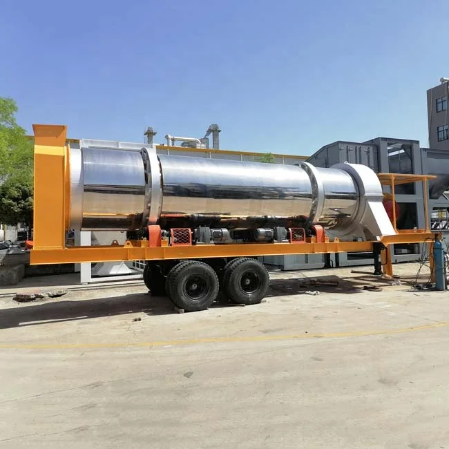 Portable Hot Mixed Asphalt Plant 120T/H For Sale