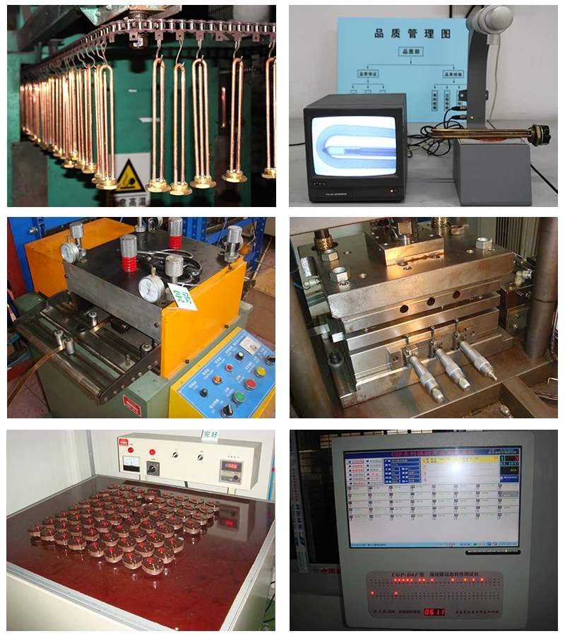 Immersion 22MM Plug-in Thermostat Electric Water Heating Element Stainless Steel for Solar Heater Water Heater Parts