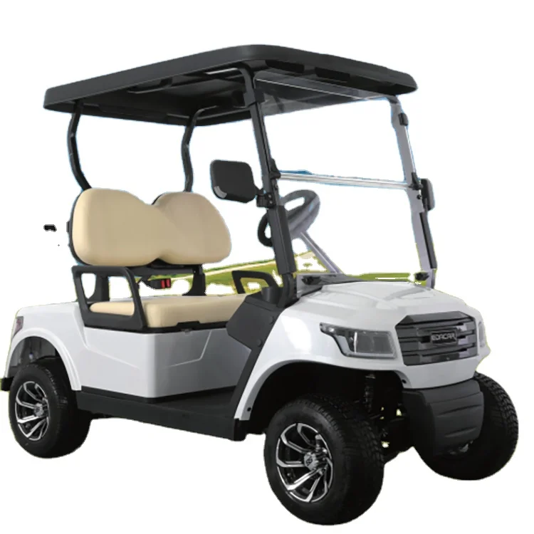 E918-2+2 AC Motor 4KW JH-48M380 AC 350A High Quality Off-road Club 48V 4 6 Seater Buggy Price Cheap Electric Golf hunting cart