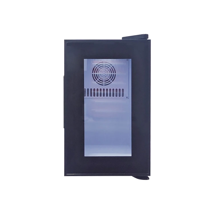 Meisda SC08A 8L Commercial Mini Electric Cooler Salad Bar Fridge with Glass Door and Compressor Portable for Hotel Use