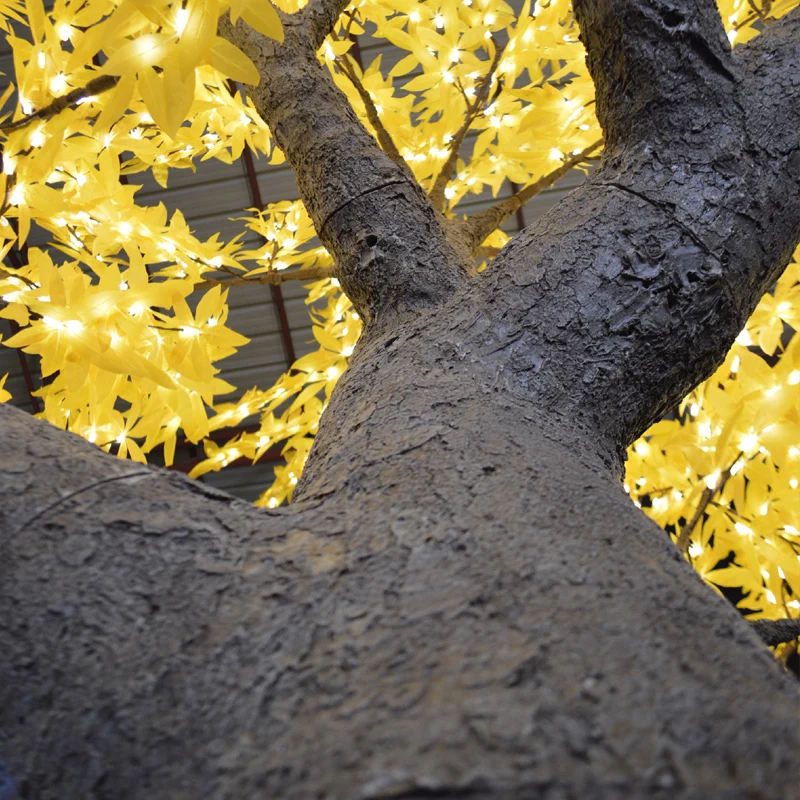 Уличные Искусственные Большие 16ft светодиодные лампы для цветения вишни сада вечеринки рождественского праздничного декора