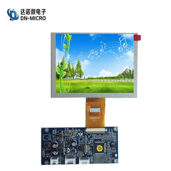 2022 new design high quality 4:3 640*480 tft lcd 5 inch lcd display module
