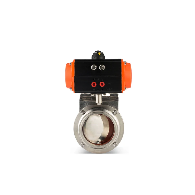 Brand New Proportional Pneumatic Wafer Butterfly Tech Permanent Magnet Operated Air Electric Valve