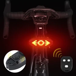 WB Wholesale Led Tail Bicycle Mountain Waterproof Taillight Warning Cycling Usb Rechargeable Bike Rear Safety Light