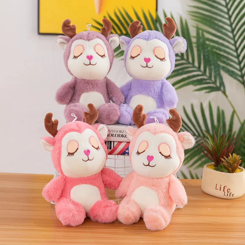 Wholesale 8-inch grab doll soft plush material plush toy cheap plush doll