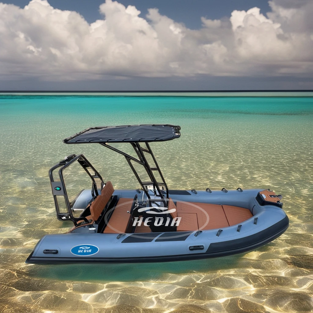 13ft SP390 China mini luxury aluminum fishing yacht pontoon boat for sale