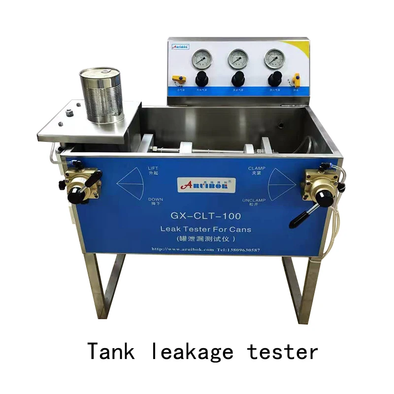 Воздухопроницаемый тестер для ванны с аэрозольным резервуаром, тестер производительности вакуумной герметизации, детектор утечки газа с пустой резервуаром