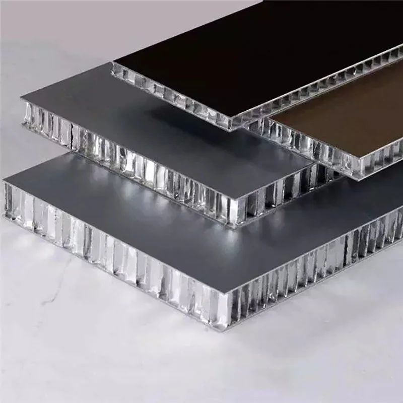 Lightweight aluminium panel with 2 cover sheets aluminum honeycomb
