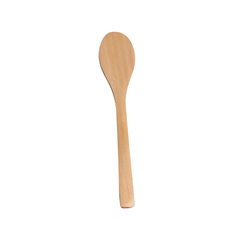 SFM Brand Wholesale Mini Wooden Face Mask Cosmetic Makeup Spatula Reusable DIY Face Mask Applicator