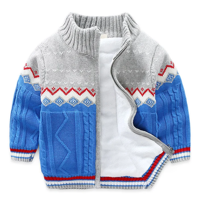Cotton Easy Knitting Pattern Thick Winter Peruvian Peruvian Children Wholesale Sweater For Boys