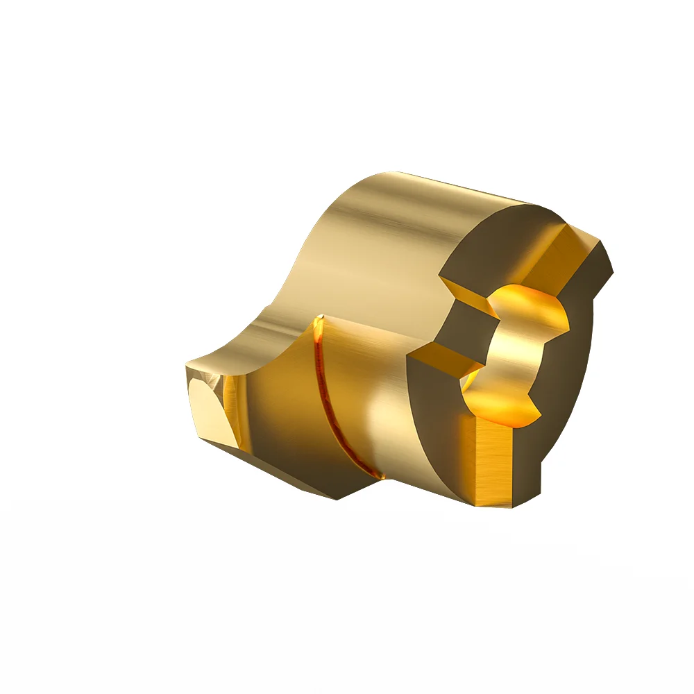 HOANYORE 1 5-6 0 мм нанесение прорези для запятых головка из твердого сплава CNC с отверстием нож