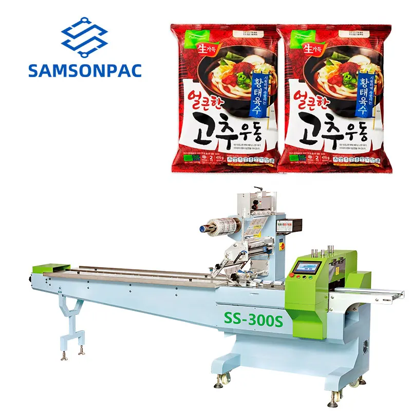 Multi-Function Fully Automatic Plastic Pouch Bag Udon Noodles Packaging Machine Instant Noodles Packing Machine