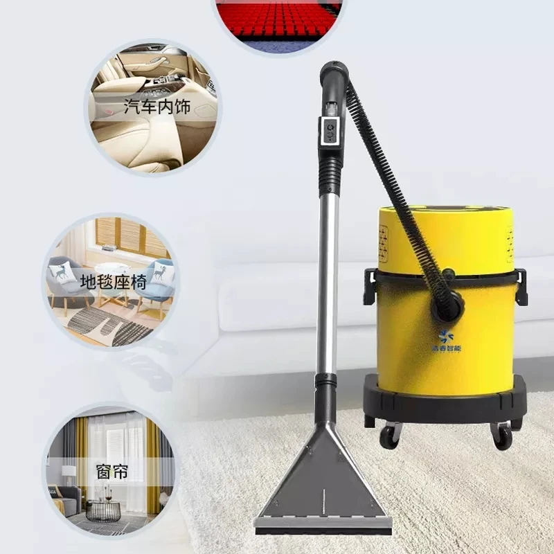 Factory Direct Sale 110V Wet and Dry Industrial Vacuum Cleaner with New Pump and Motor Plastic Dust Collection Bag