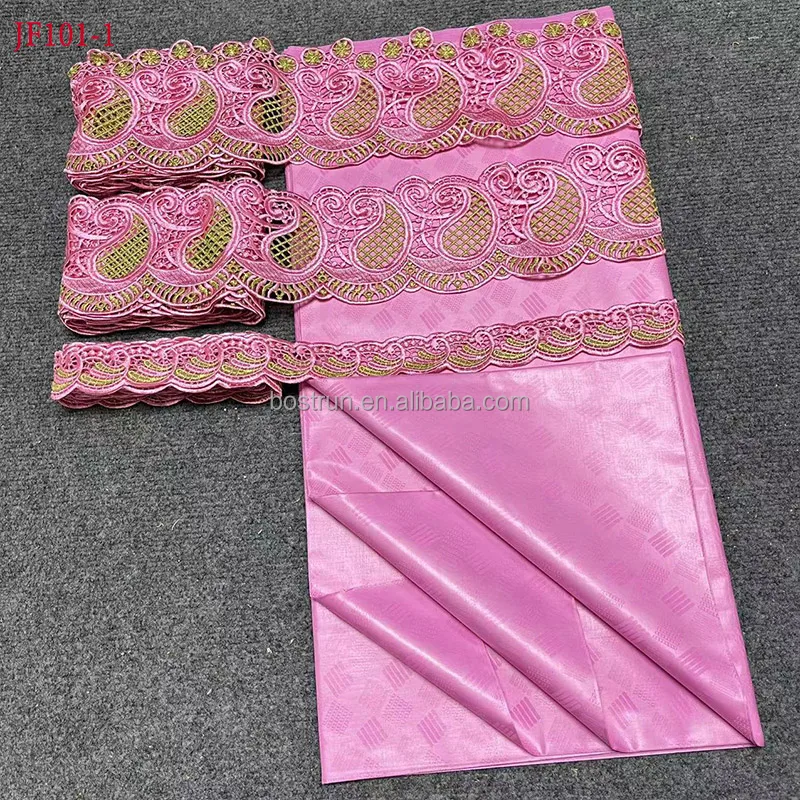 JF101 5 ярдов Высококачественный базин-Рише высокого качества однотонный