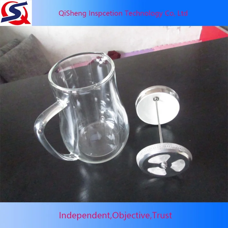 Borosilicate Coffee Makers Product Inspection Service Quality Control Service In China Trade Assurance Service