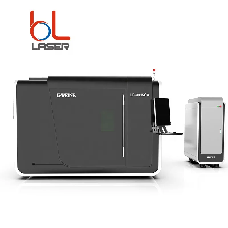 Gweike  LF3015GA 1KW 2KW 3KW 4KW 6KW 2024 hot selling fiber laser cutting machines with exchange table