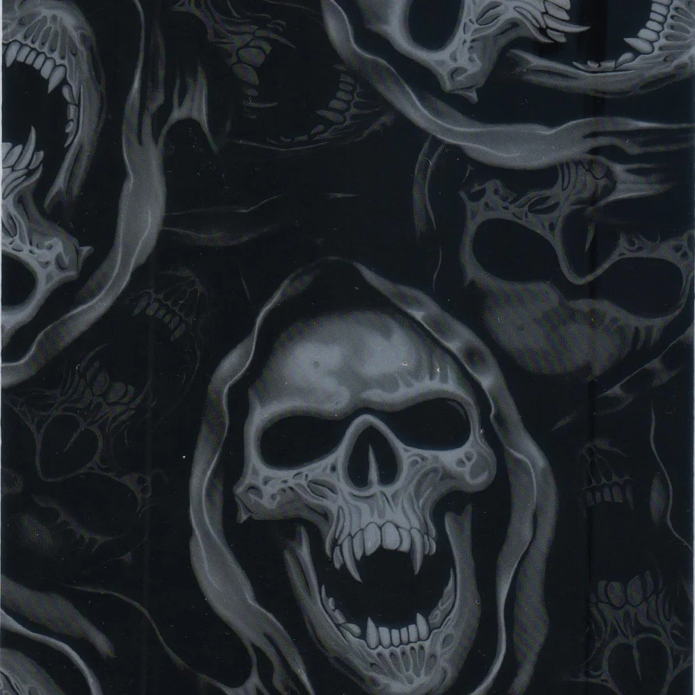 Skull Hydrographics Film Liquid Print Film for Activator Water Transfer Printing Machine Equipment