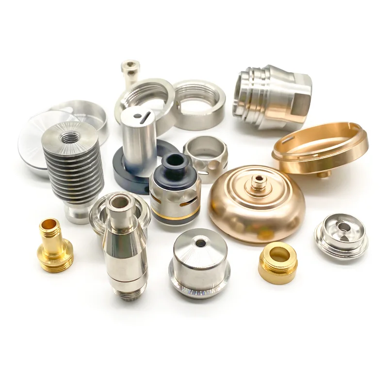  Custom Precision Brass Aluminum Stainless Steel Turning Parts Service CNC