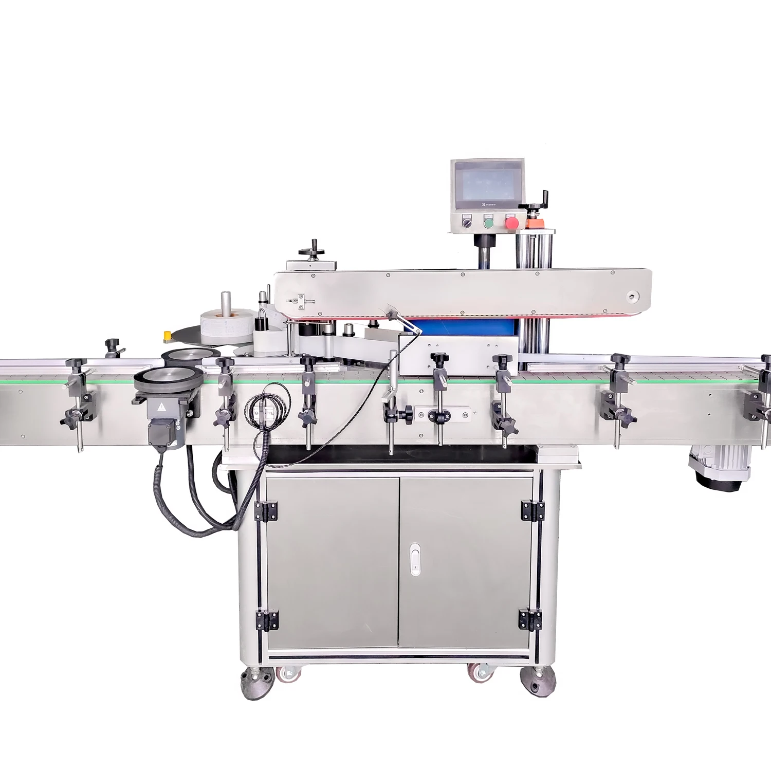 Automatic 5 gallon container drum barrel labeling machine for bucket big carton two sides labeler applicator